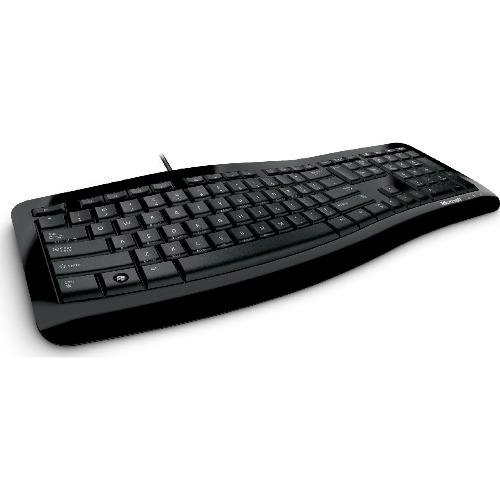 Tastatura Microsoft Comfort Curve 3000, USB, Negru Gloss
 Tastatura Microsoft Comfort Curve 3000, USB, Negru Gloss