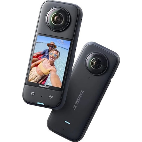 Camera video sport INSTA360 One X3, Rezolutie senzor 72 MP/18 MP, 5.7K, Wi-Fi, Bluetooth, negru, Greutate 180g + Accesorii
 Camera video sport INSTA360 One X3, Rezolutie senzor 72 MP/18 MP, 5.7K, Wi-Fi, Bluetooth, negru, Greutate 180g + Accesorii