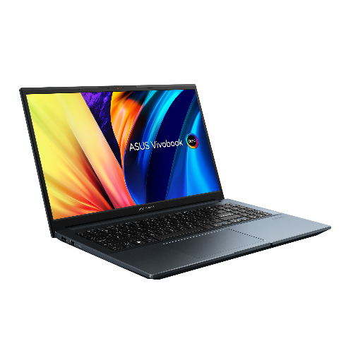 Laptop ASUS VivoBook S 15 M3502Q OLED, Display 15.6 inch Pantone 2.8K, AMD Ryzen 5 5600H, 8 Gb RAM, SSD 512 Gb PCIe, Wi-Fi 6, USB-C, Indie Black