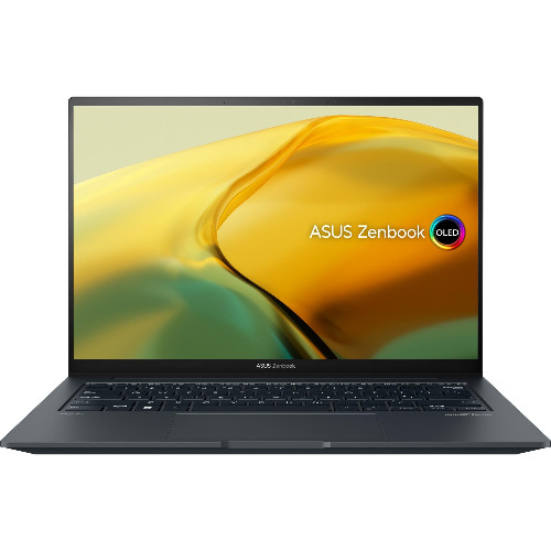 Laptop ultraportabil ASUS Zenbook 14 OLED UX3404VA, 13th Gen i9-13900H pana la 5.40 GHz, 14.5", 2.8K, OLED, 120Hz, 16GB, 1TB SSD, Intel Iris Xe Graphics, Inkwell Gray, German Layout
