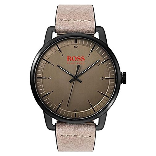 Ceas barbatesc Hugo Boss Orange Stockholm 1550073, 44mm, Curea de piele, Quartz
