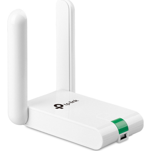 Adaptor wireless TP-LINK TL-WN822N, Doua antene externe, 300Mbps, Alb
