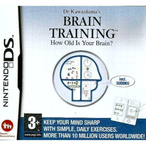 Dr Kawashima's Brain Training ,How Old is Your Brain? - Joc Nintendo DS
