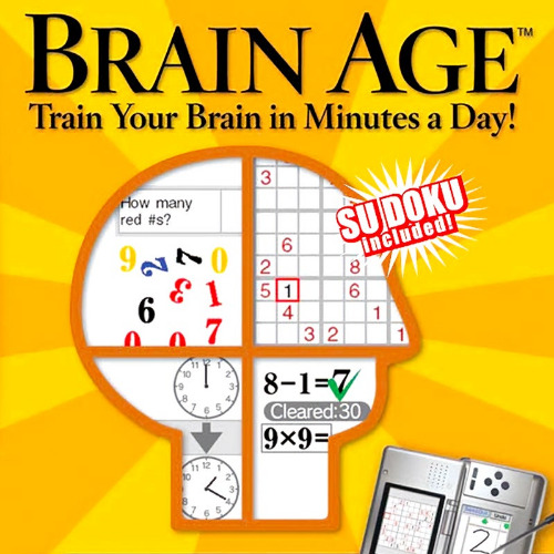 Brain Age,Train Your Brain In Minutes a Day - Joc Nintendo DS
