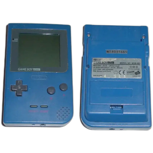 Consola Nintendo GameBoy Pocket MGB-001, Albastru
