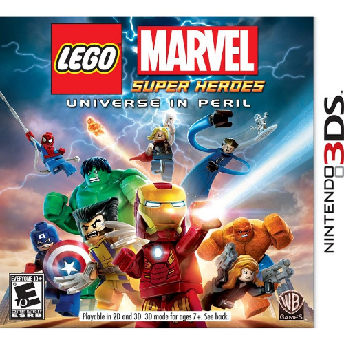 LEGO Marvel Super Heroes Universe in Peril - Joc Nintendo 3DS (fara carcasa)
