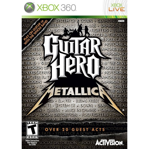 Guitar Hero Metallica - Joc Xbox 360