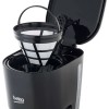 Cafetiera BEKO CFM4350B, 900W, Capacitate 1.25L, Indicator nivel apa, Oprire automata, Plita incalzita, Negru