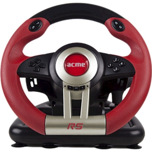 Volan gaming ACME RS Realistic Racing Wheel, compatibil PS3, PC PC