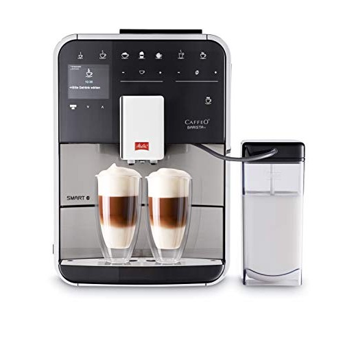 Espressor automat Melitta Caffeo Barista T, Sistem Cappuccino, Autocuratare, 15 Bar, 1.8 l, Negru
