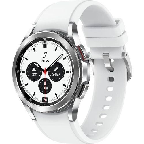 Samsung Galaxy Watch4 Classic 42mm, LTE, Bluetooth, Wi-Fi, GPS, SM-R885F, Silver
