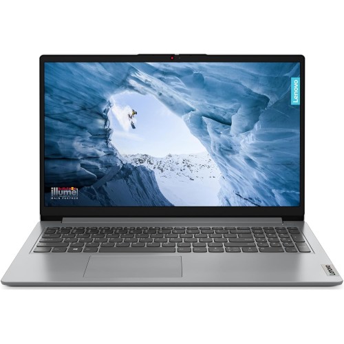 Laptop Lenovo IdeaPad 1 15IGL7, Display 15.6 Inch, LED, HD, Intel Celeron N4120 pana la 2.6 GHz, 8 Gb RAM DDR4, SSD 256 Gb, Intel UHD Graphics 600
