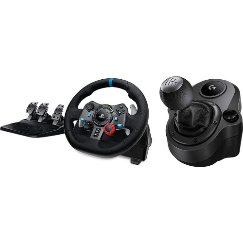 Volan Gaming LOGITECH Driving Force G29 (PC/PS3/PS4/PS5) Si Schimbator Viteze Logitech G Driving Force Shifter G29/G920 W-U0003
