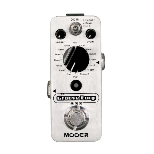 Pedala Looper si Drum Machine Mooer Groove Loop
