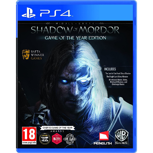 Middle Earth Shadow of Mordor - Game of the Year Edition - Joc PS4
