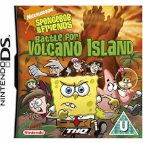 SpongeBob and Friends: Battle for Volcano Island - Joc Nintendo DS (FARA CARCASA)
