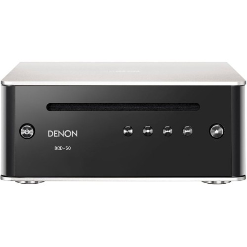 CD Player Denon ‎DCD-50 D/A Converter MP3/WMA File Playback Premium, Silver
