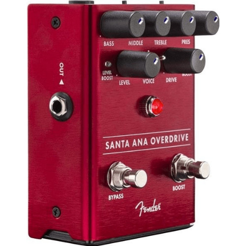 Pedala efect chitara Fender Santa Ana Overdrive, Level, Drive, Bass, Middle, Treble, Presence, Voice switch, Alimentare 9V / Baterie Pedala efect chitara Fender Santa Ana Overdrive, Level, Drive, Bass, Middle, Treble, Presence, Voice switch, Alimentare 9V / Baterie