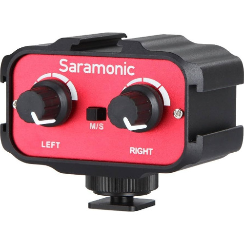 Saramonic SR-AX100 Adaptor Audio Pasiv cu 2 Canale pentru Aparate Foto si Video
