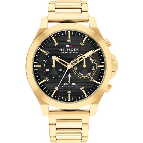 Ceas Barbatesc Tommy Hilfiger Lance 1710520, 46mm, Quartz, Gold ( Produs Nou! )
