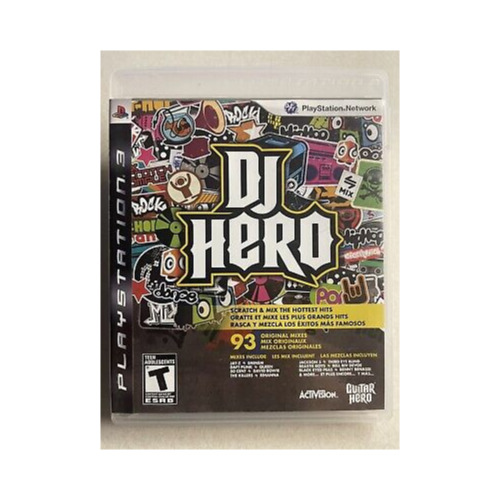 DJ Hero - Joc PS3, fara accesorii
