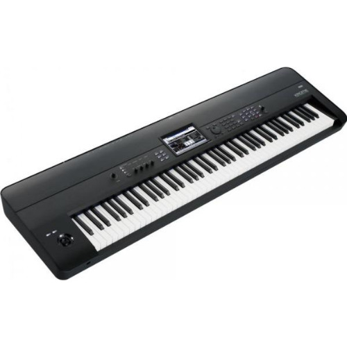 Sintetizator Korg Krome 61, 61 de Clape Semigrele, 583 Multisample-uri, 2080 Sample-uri de Tobe, 32 Presetari pentru fiecare Efect, MIDI, USB, Slot Card
