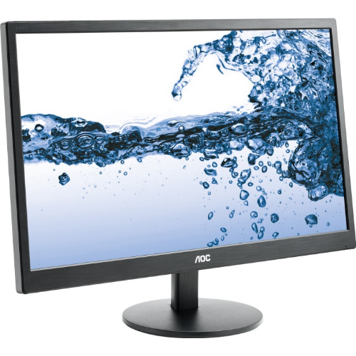 Monitor LED TN AOC 21.5", Wide, FHD, VGA, E2270SWN, Negru
