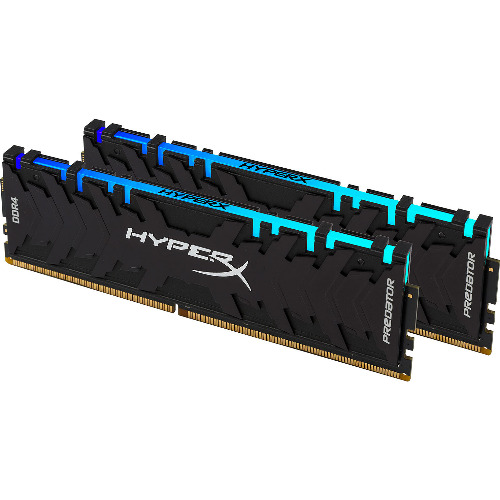 Memorie RAM Kingston HyperX Predator RGB, 2 x 8 Gb DDR4, 3200Mhz, CL16, HX432C16PB3AK2/16
