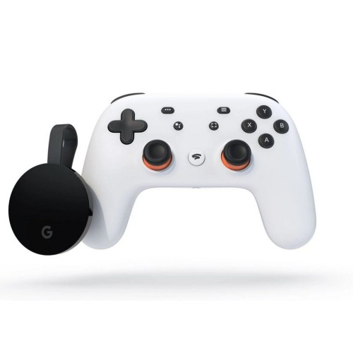 Controller Wireless STADIA Premiere Edition + Google Chromecast Ultra
