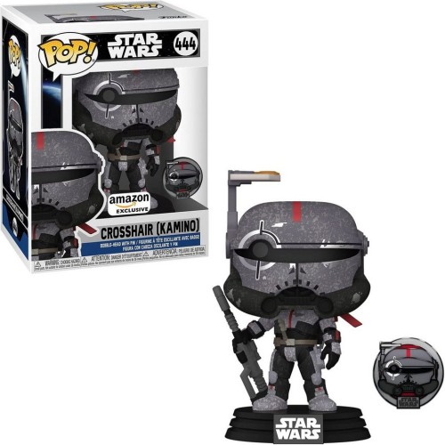 Figurina de vinil Funko POP! Star Wars Crosshair (Kamino) cu pin, 444
