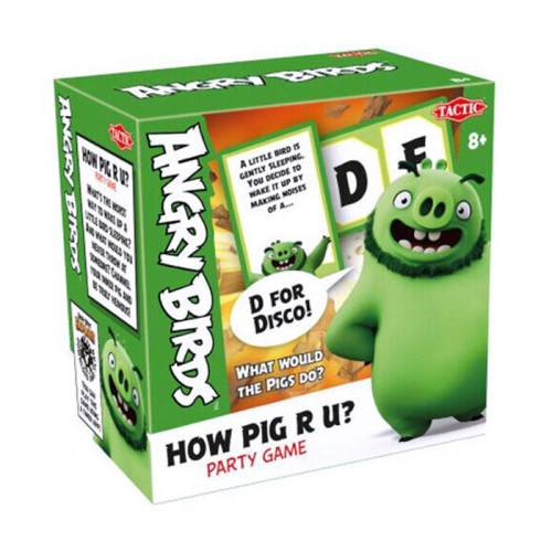 Party Game Angry Birds 'How Pig R U?', 12.5x12.5cm
