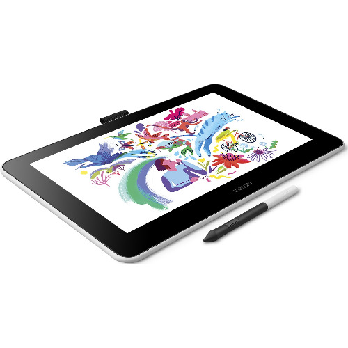 Tableta grafica WACOM One 13 DTC133, 2021, Display IPS 13.3 inch, 4096 Nivele de presiune, 2540 lpi, USB-C, Alb/Negru Tableta grafica WACOM One 13 DTC133, 2021, Display IPS 13.3 inch, 4096 Nivele de presiune, 2540 lpi, USB-C, Alb/Negru