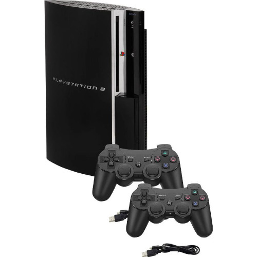 Consola Sony Playstation 3 Fat (PS3) 80Gb + 2 Controllere
