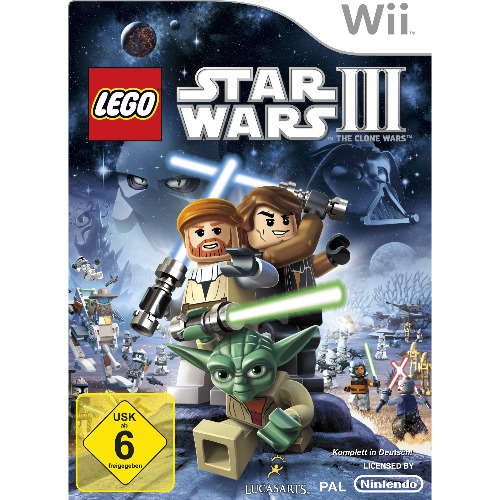 LEGO Star Wars III The Clone Wars - Joc Nintendo WII
