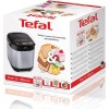 Masina de paine TEFAL Pain et Delice PF240E38, 500g - 1Kg, 3 Niveluri de rumenire, 20 Programe, 700W, Negru/Gri