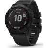 Smartwatch Garmin Fenix 6X Sapphire, 51 mm, Carbon Grey, Multisport, Topoactive, Android, iOS, 10ATM, Garmin Pay