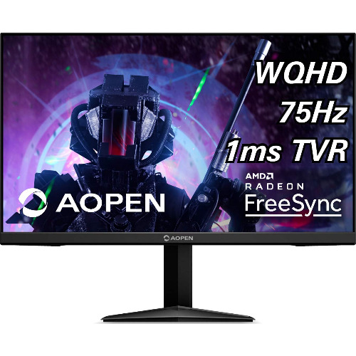 Monitor LED IPS Acer AOPEN 27ML1U, 27 inch, WQHD, HDMI, 1ms, FreeSync, DisplayPort, Negru