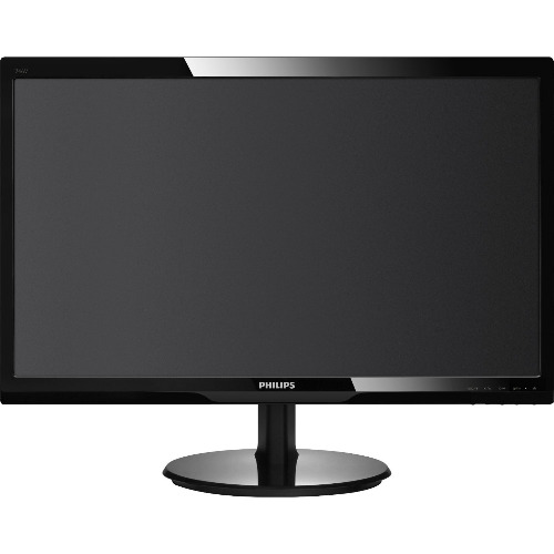 Monitor LED Philips 200V4LAB, 19.5 inch, HD+, VGA, DVI, Boxe, Negru