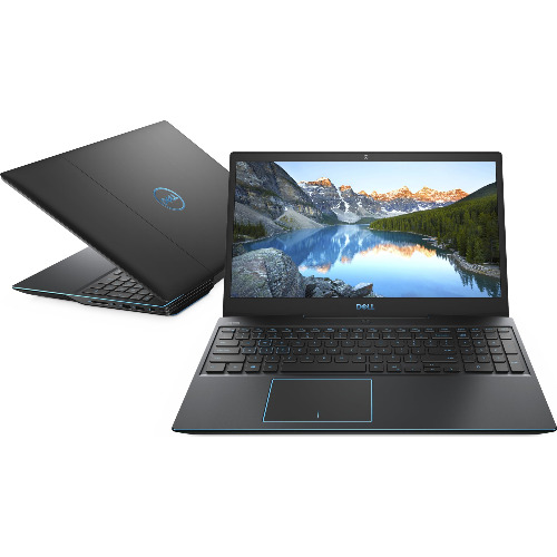 Laptop Gaming Dell G3 3500 P89F002, 15.6 inch FHD IPS 120 Hz, Intel Core i5-10300H 2.5 GHz, 8 Gb RAM DDR4, SSD 256 Gb NVMe, HDD 1 Tb, nVidia GeForce GTX 1650 4 Gb,  Card SD Reader, 1x Jack 3.5mm, 3x USB-A, LAN Port, HDMI, Negru
