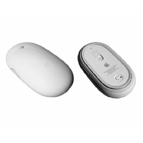 Mouse Wireless Apple Mighty Mouse A1197, Alb
