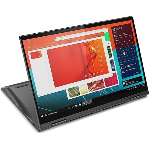 Laptop 2 in 1 Lenovo Yoga C740-14IML, Display Tactil 14 Inch FHD, Intel Core i7 10510U, 8 Gb RAM, 250 Gb SSD, Intel UHD Graphics, Senzor Amprenta, USB-C, HDMI, Jack 3.5mm
