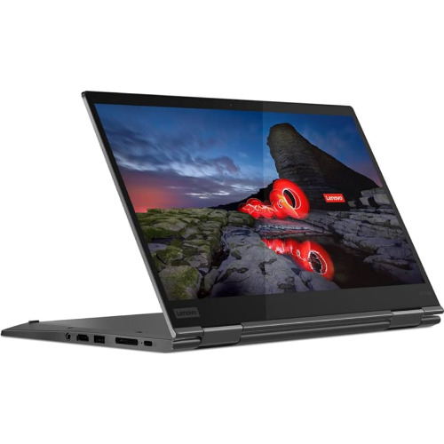 Laptop 2 in 1 Lenovo ThinkPad X1 Yoga Gen 5, 14", Full HD, Intel Core i7-10510U pana la 4.90 GHz, Touch, 16 Gb RAM, SSD 512 Gb, Intel UHD Graphics, Iron Grey
