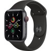 Apple Watch Series 6, 44mm, Space Gray Aluminium Case, Black Sport Band, GPS, Cellular, A2376