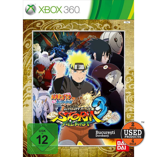 Naruto Shippuden Ultimate Ninja Storm 3 - Joc Xbox 360
