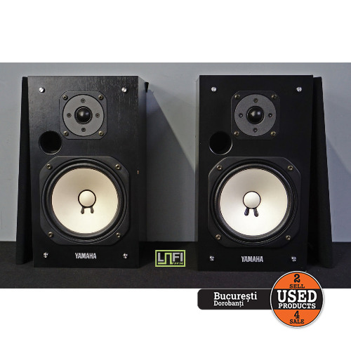 Set Monitoare Yamaha NS-90, Nominal 60 W, Maximal 200W, Negre
