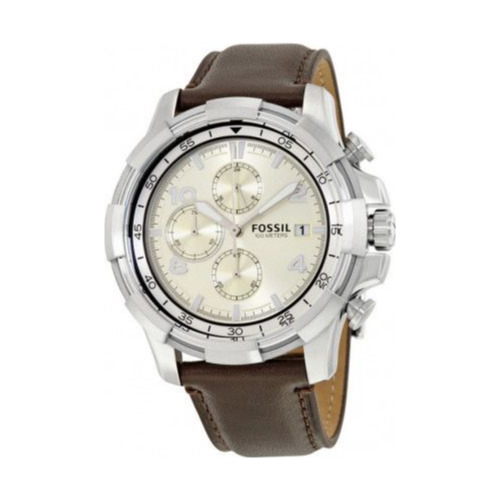 Ceas barbatesc Fossil FS5114, 45 mm, Stainless Steel, Quartz, 10 ATM
