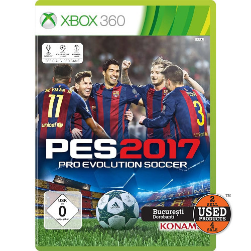 Pro Evolution Soccer 2017 - Joc Xbox 360
