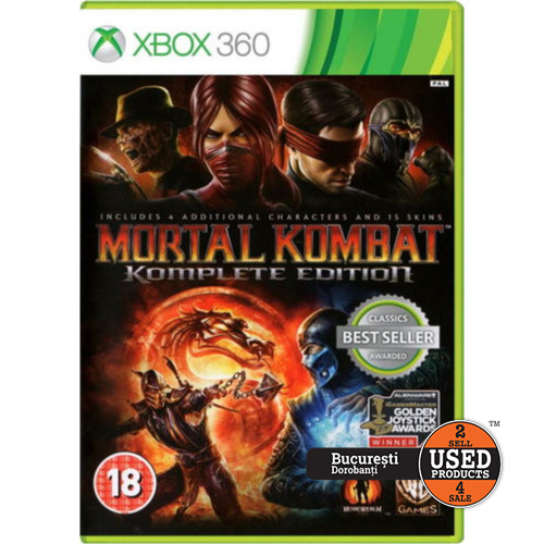 Mortal Kombat Komplete Edition - Joc Xbox 360
