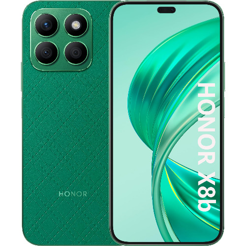 Telefon mobil Honor X8b, 256 Gb, 8 Gb RAM, Dual SIM, Glamorous Green