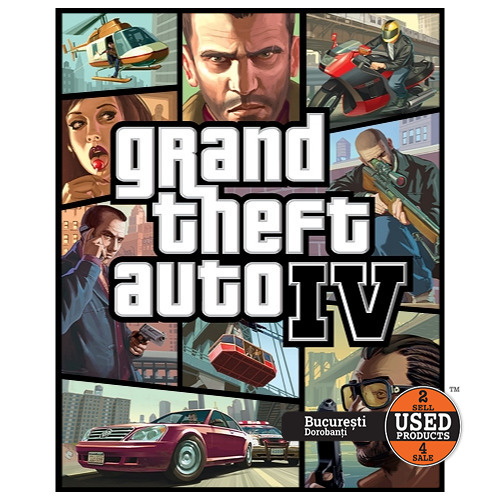 Grand Theft Auto IV - Joc Xbox 360
